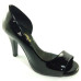 Feito Pra Você * Peep Toe 15613 em verniz Preto