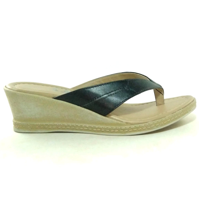 Feito pra Você * Anabela 18209 em couro Preto Feito pra Você * Anabela 18209 em couro Preto