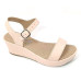 Feito Pra Você * Anabela Flat 22663 nude