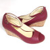 Anabela Peep Toe 22625 Tinto