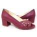 Peep Toe 22632 Tinto