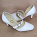 Scarpin 22624 Couro Branco