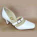 Scarpin 22624 Couro Branco