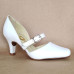 Scarpin 22624 Couro Branco