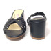 Tamanco 22654 couro Preto