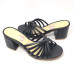 Tamanco 22654 couro Preto