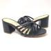 Tamanco 22654 couro Preto