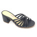 Tamanco 22654 couro Preto