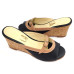 Anabela 22635 Preto e Bege