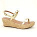Feito Pra Você * Anabela Flat 23104 Ouro