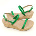 Anabela Flat 23104 Verde