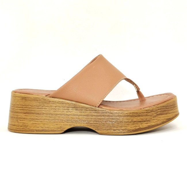 Flatform Papete 23206 Caramelo