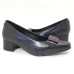 Sapato 23601 couro Preto