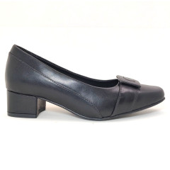 Sapato 23601 couro Preto