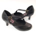 Sapato 23602 Couro Preto