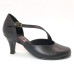 Sapato 23602 Couro Preto