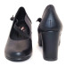 Sapato 23604 em couro Preto