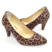 Scarpin 17643 Animal Print Onça