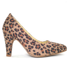 Scarpin 17643 Animal Print Onça