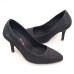 Scarpin 17656 Brilho Preto