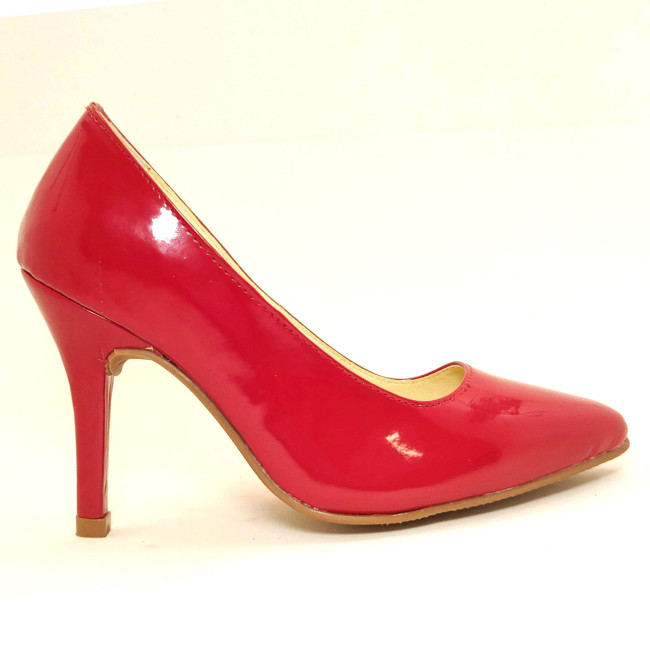 Scarpin 17656 em Verniz Vermelho