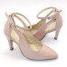 Scarpin 23605 Verniz Nude