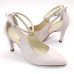 Scarpin 23605 Verniz Off White