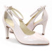 Scarpin 23605 Verniz Off White