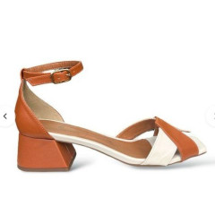 Fatto Per Me * Sandalia bicolor