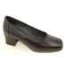 Scarpin 21607 couro Preto