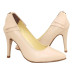 Scarpin 24608 em couro Nude