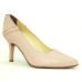 Scarpin 24608 em couro Bege