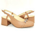 Slingback 24606 Caramelo