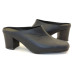 Mule 16633 couro Preto