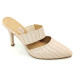 Feito pra Você * Mule 25610 Croco Bege