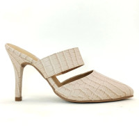 Feito pra Você * Mule 25610 Croco Bege