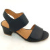 Sandália 24644 Couro Preto