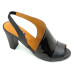Feito Pra Você * Sandália  25611 Verniz Preto