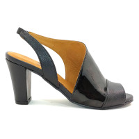 Feito Pra Você * Sandália  25611 Verniz Preto