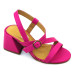 Sandália 25629 Couro Pink