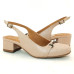 Feito Pra Você * Slingback 21622 Nude