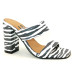 Tamanco Mule 25607 Zebra
