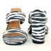 Tamanco Mule 25607 Zebra