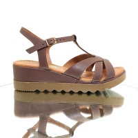 Feito Pra Você * Anabela 24107 Couro cor à escolher