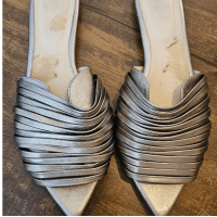 Fatto Per Me * Flat Rasteira bico folha Fatto Per Me * Flat Rasteira bico folha