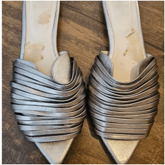 Fatto Per Me * Flat Rasteira bico folha