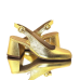 ENCOMENDE * Slingback Ouro