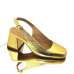 ENCOMENDE * Slingback Ouro